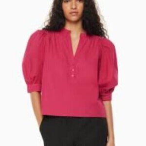 Aritzia Little Moon Fredo Poplin Top - new with tags